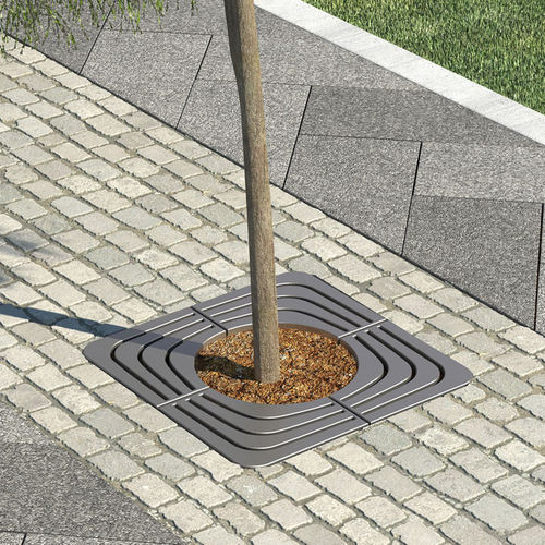 Square tree grate - LAB.SP.003 - LAB23 - steel / galvanised steel