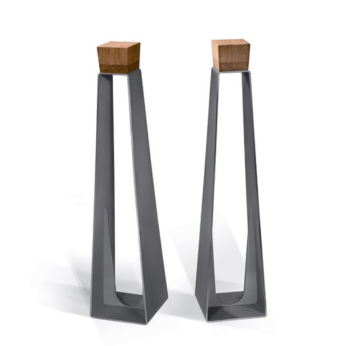 Floor-mounted bike rack - TIME - LAB23 - original design / for public space / galvanised steel