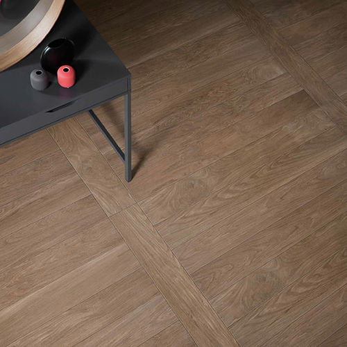 Porcelain stoneware tile - BADIA - Alfalux - wooden / polished / natural finish