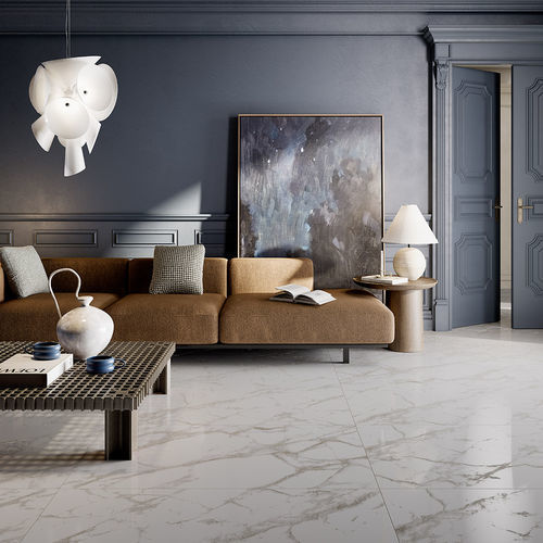 Porcelain stoneware tile - MARVILLA - Alfalux - marble / stone / indoor