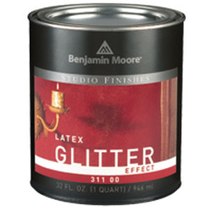 Decorative paint - STUDIO FINISHES® GLITTER EFFECT - Benjamin Moore & Co. - interior / for wall / latex