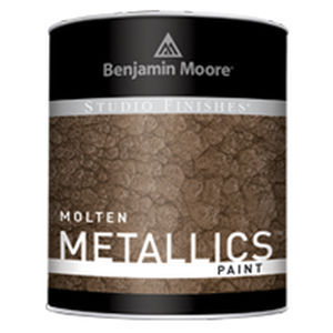 Decorative paint - STUDIO FINISHES® MOLTEN METALLICS - Benjamin Moore & Co. - outdoor / interior / for wall