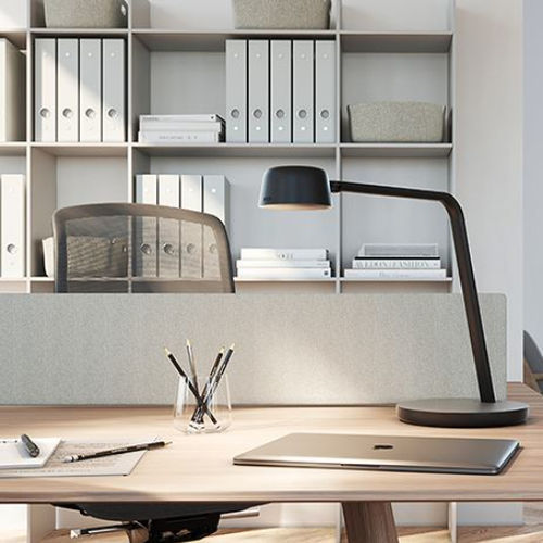 Table lamp - MOTUS   - GLAMOX - aluminum / contemporary / corded