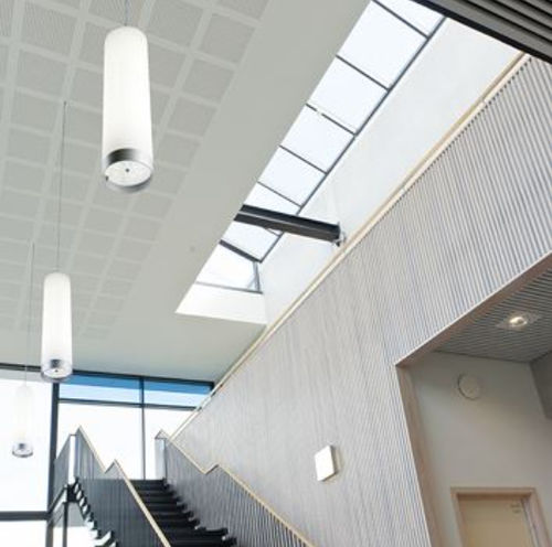 Hanging light fixture - A20-P166  - GLAMOX - LED / cylindrical / IP20