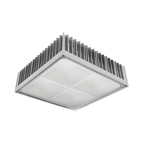 Recessed ceiling light fixture - I81 - GLAMOX - LED / square / IP54