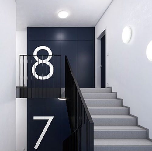 Recessed ceiling light fixture - A25-S  - GLAMOX - recessed wall / surface-mounted / LED