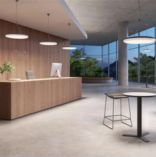 Hanging light fixture - A35-P  - GLAMOX - LED / round / IP20