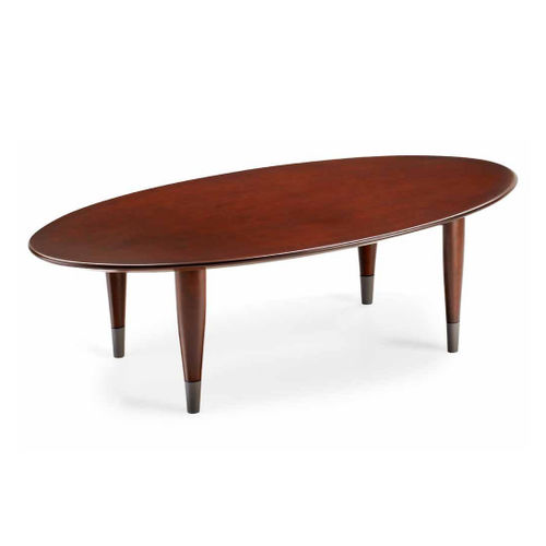 Contemporary table - FLORABELLA - Nemschoff - wooden / metal base / rectangular