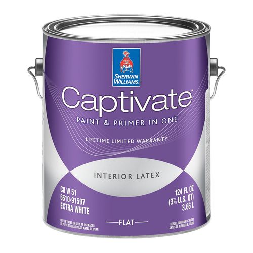 Decorative paint Captivate SherwinWilliams selfpriming