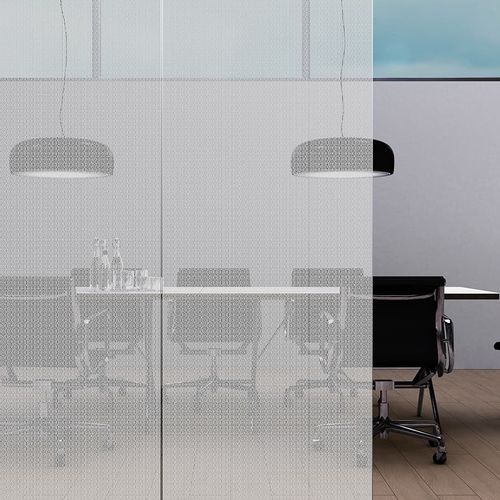 Safety glass panel - FLUTTER - Skyline Design - laminated / tempered / patterned