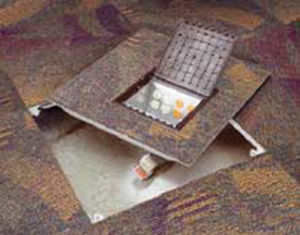 Tufted Carpet Synthetic Raised Floor Positile Tate Access
