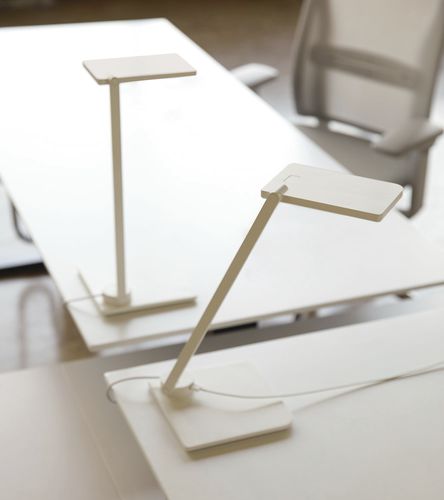 Desk lamp - TANGENT  - Teknion - metal / contemporary / corded