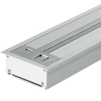 Aluminum cable trunking - RH2 - Eubiq - wall-mounted / commercial