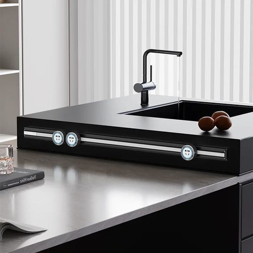 Office electrical socket holder - SIMPLE SURFACE POWER TRACK - Eubiq - rail-mounted