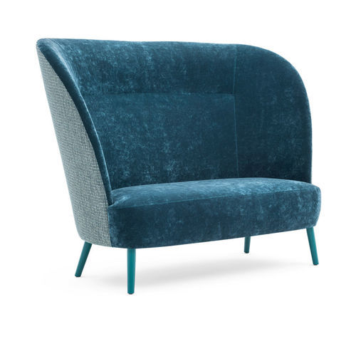 Contemporary sofa - ROSE 03053 - Montbel - fabric / leather / upholstered