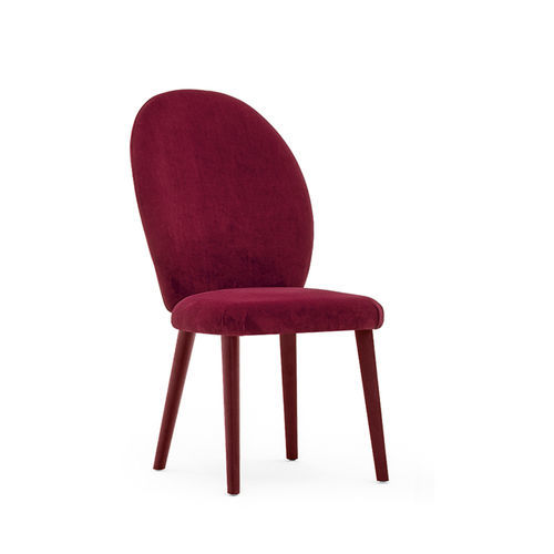Contemporary chair - DIVA 04611 - Montbel - indoor / fabric / metal