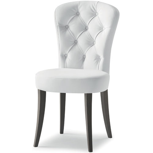 Traditional chair - EUFORIA 00111K - Montbel - indoor / fabric / leather