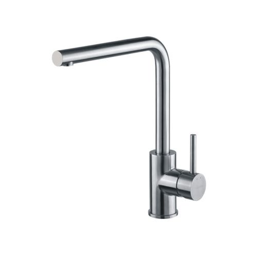 Countertop mixer tap - KOPA SQUARE - Sanindusa - stainless steel / kitchen / 1-hole