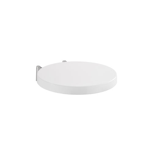Antibacterial toilet seat - WCA  - Sanindusa - made of thermo-hardening plastic / white / commercial