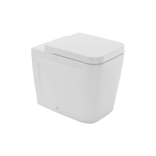 Back to wall toilet - ADVANCE - Sanindusa - ceramic / home / commercial