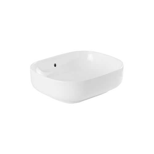 Countertop washbasin - SANIBOLD - Sanindusa - ceramic / rectangular / without hole