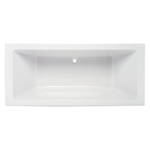 Free-standing bathtub - PLAN  - Sanindusa - for homes / acrylic / contemporary