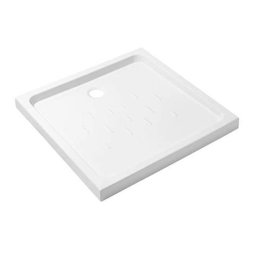 Square shower base - MORAIRA PLUS  - Sanindusa - above floor / ceramic / home