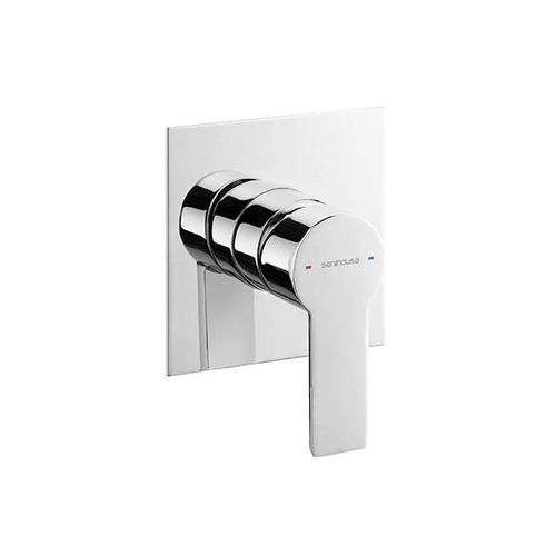 Shower mixer tap - MASTER 40  - Sanindusa - wall-mounted / brass / zamak