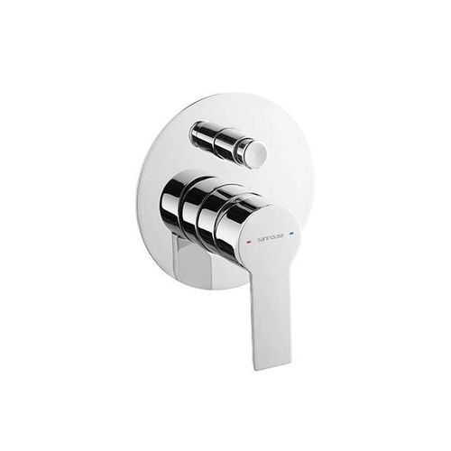 Shower mixer tap - MASTER 40  - Sanindusa - wall-mounted / brass / zamak