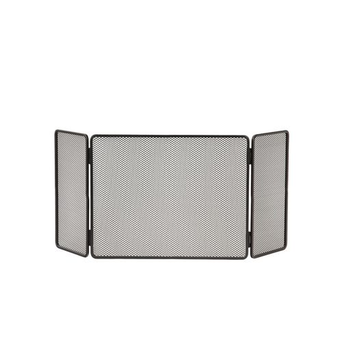 Steel fire screen BASIC Le Marquier for fireplaces / child proof
