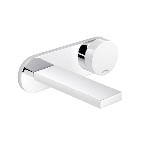 Washbasin mixer tap - 4695.11.50 - rvb - wall-mounted / mechanical / chromed metal