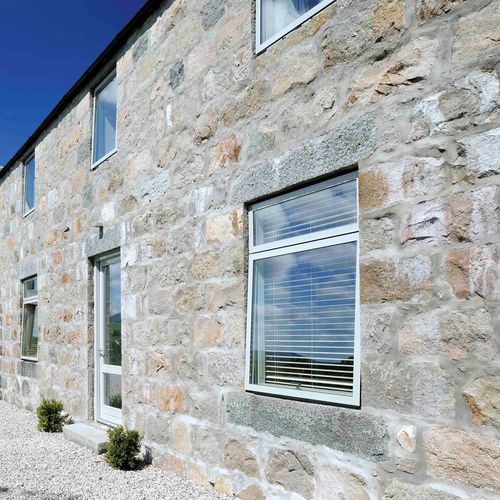 Wooden window - 200 DGU - VELFAC - aluminum / casement / sliding