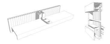 Polycarbonate curtain wall panel - PC 2600-10-4-U - Rodeca GmbH