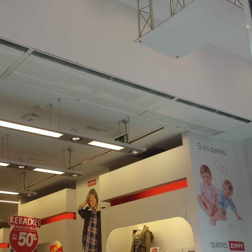 Recessed air curtain - WINDBOX - airtecnics - commercial / industrial / for suspended ceilings