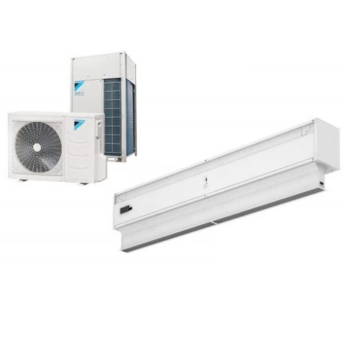 Ceiling-mounted air curtain - IECG 1500 DX13-DA	 - airtecnics - commercial