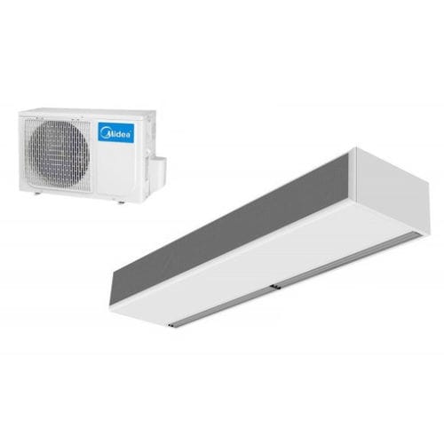 Ceiling-mounted air curtain - ECM 1500 VRF12-MD - airtecnics - industrial / commercial