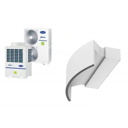 Ceiling-mounted air curtain - ROTO ECG 1000 VRF10-CA	 - airtecnics - industrial / commercial