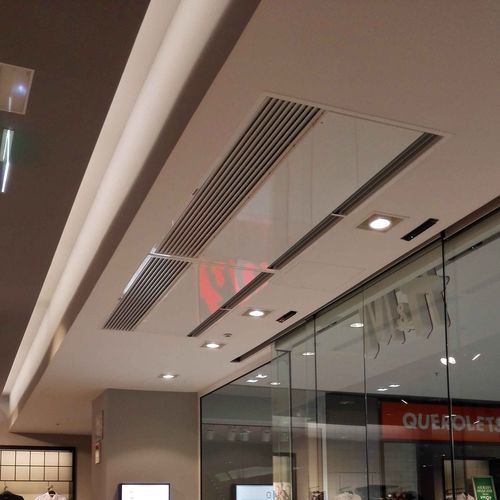Recessed air curtain - RECM 1000 A FC - airtecnics - industrial / commercial
