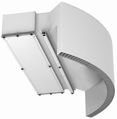 Ceiling-mounted air curtain - ROTOWIND - airtecnics - commercial / for ...