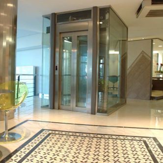 Hydraulic elevator - COMPLETE - KLEEMANN - commercial
