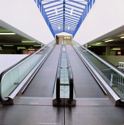 Inclined moving walkway - KTC TYPE - KLEEMANN - outdoor
