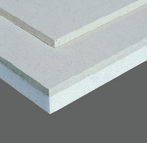 High-performance two-component insulation board - 40 - 50 mm | FERMACELL 2E13/2E14 - Fermacell - polystyrene core / plaster coated / for flooring