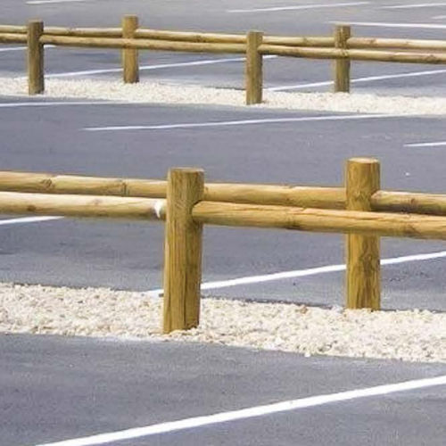 Fence with bars - CYLINDRIQUE 1 LISSE  - Rondino - for public spaces / for green spaces / street