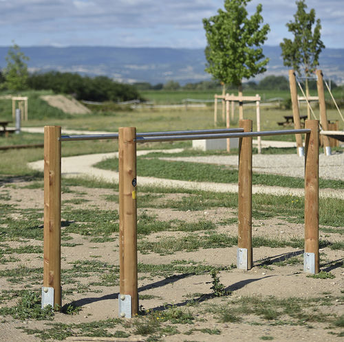 Outdoor parallel bars - 616 502-QR - Rondino - for public space / for playground