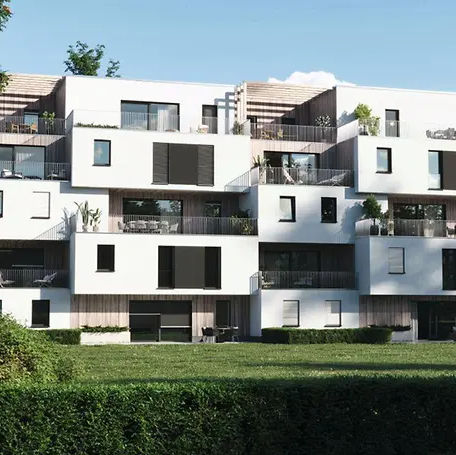 Roller blinds - PERFECT 130 - Schüco - integrated / for window / fabric