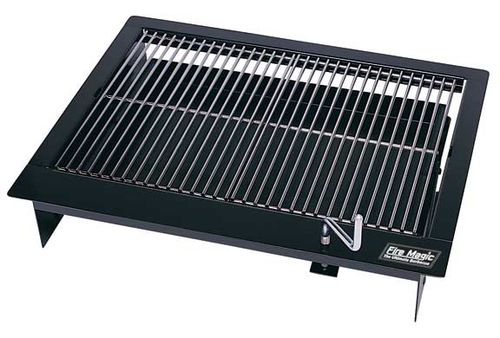 Charcoal barbecue - FIREMASTER - FIRE MAGIC - commercial / built-in / steel