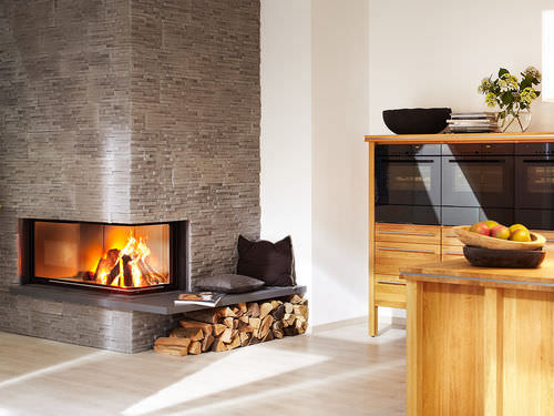 Engineered stone wall cladding panel - FIRENZE - Klimex - exterior / interior / 100% recyclable