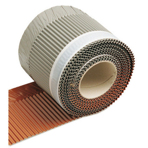 Butyl adhesive strip - ALU COLOR CORRUGATED - BWK Dachzubehör - aluminum