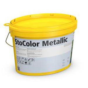 Decorative paint - STOCOLOR METALLIC - Sto AG - outdoor / facade / synthetic