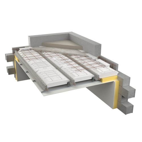 Structural floor with girderslabs EQUATIO® TOITTERRASSE RECTOR